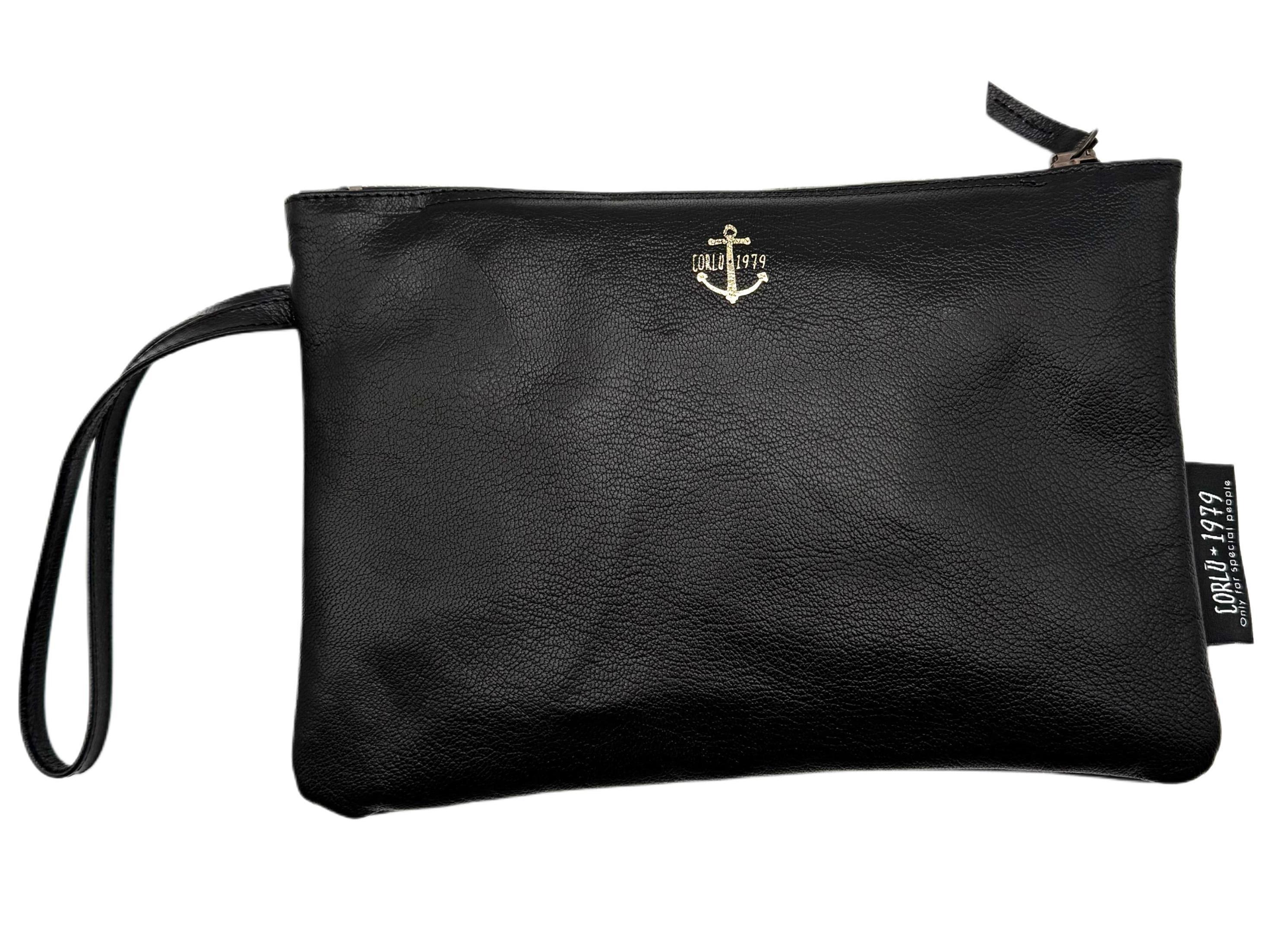 Pochette in Pelle Nera Small Pochette in Pelle Nera Small
